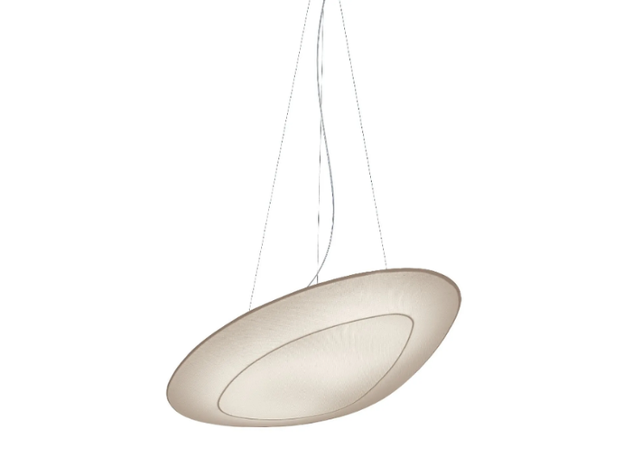 RING - LED technical fabric pendant lamp _ Modo Luce